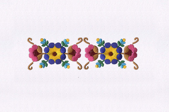 Coordinated Flowers Embroidery Design Review