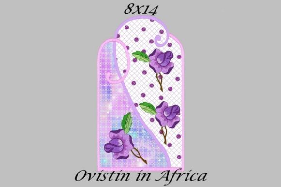 Cute Purple Floral Applique Placemat Review for Craft Fair Success