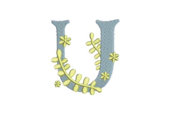 Floral Alphabet U Review: A Versatile Monogram for Summer and Weddings