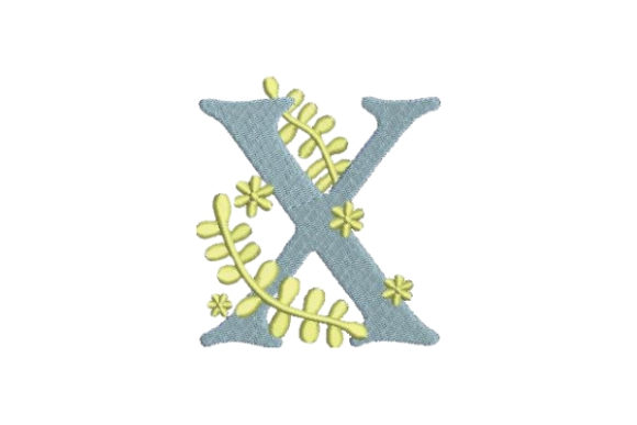Floral Alphabet X Review: A Delightful Embroidery Design for Summer Projects