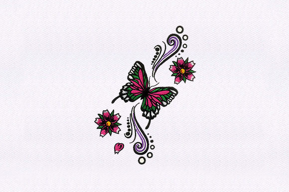 Floral Butterfly Embroidery Review for Seasonal Projects
