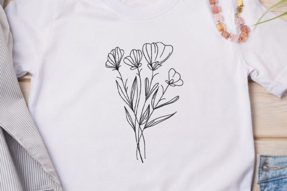 Flowers Line Art Review