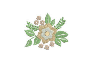 Light Flower Embellishment: A Versatile Design for Craft Fairs and Handmade Markets