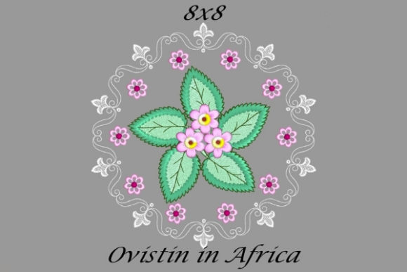 Pink Floral Circle Quilt Block Review for Seasonal Embroidery