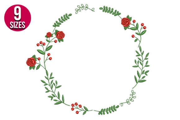 Rose Wreath Embroidery Review