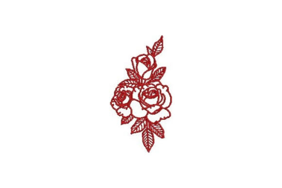 Victorian Valentine Outline Review for Apparel Embellishment